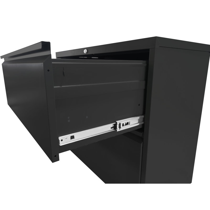 2 File Cabinet, Lock, Steel For Office Space, Quiet Drawer Movement, Spacious Storage, Files, Features, Fast Assembly Build, Sliding Drawers, Design,