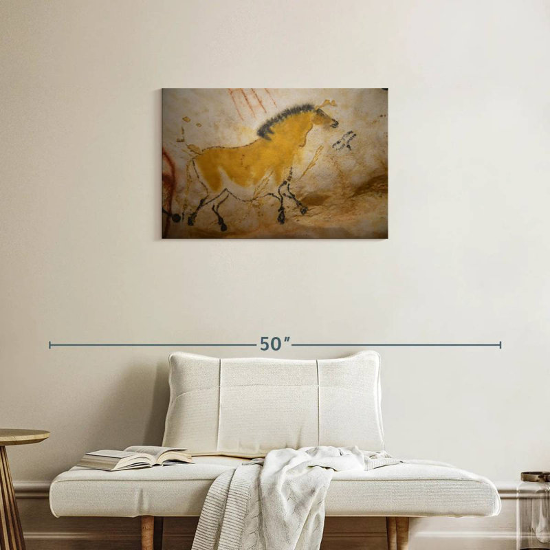 Keiri Cave Of Horses, 20" H x 30" W