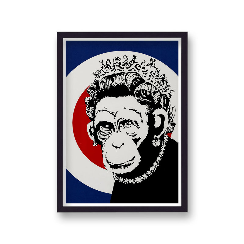 Monkey Queen - Single Picture Frame Print