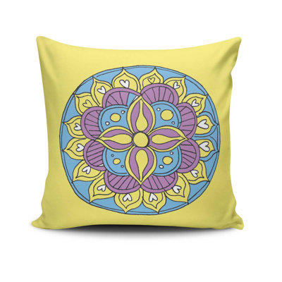 Batmanjali Indoor / Outdoor Floral Square Cushion