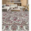Wool Oriental Area Rug in Beige/Red-106955031