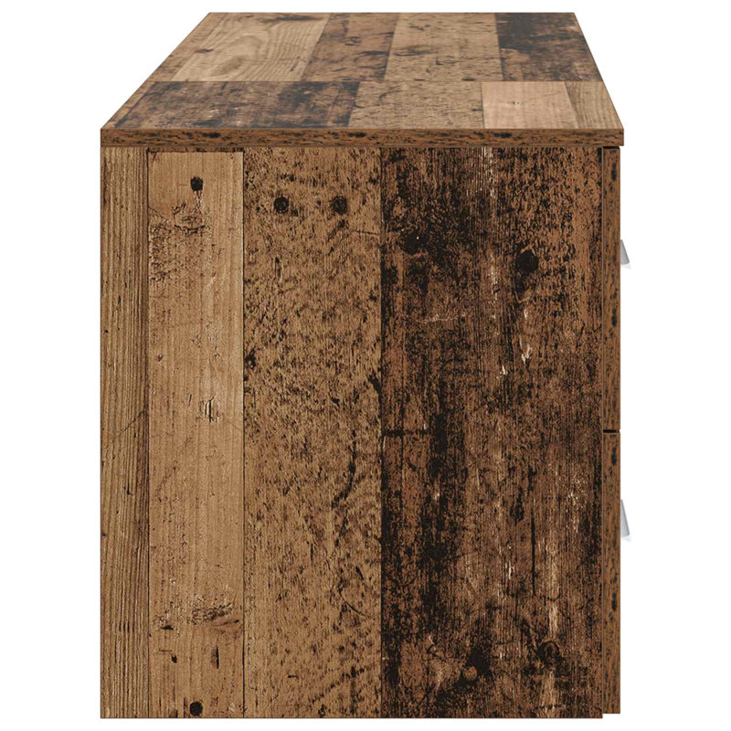 Bathroom Furniture Suite, Dark Wood