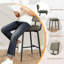 Faux Leather Accent Chair