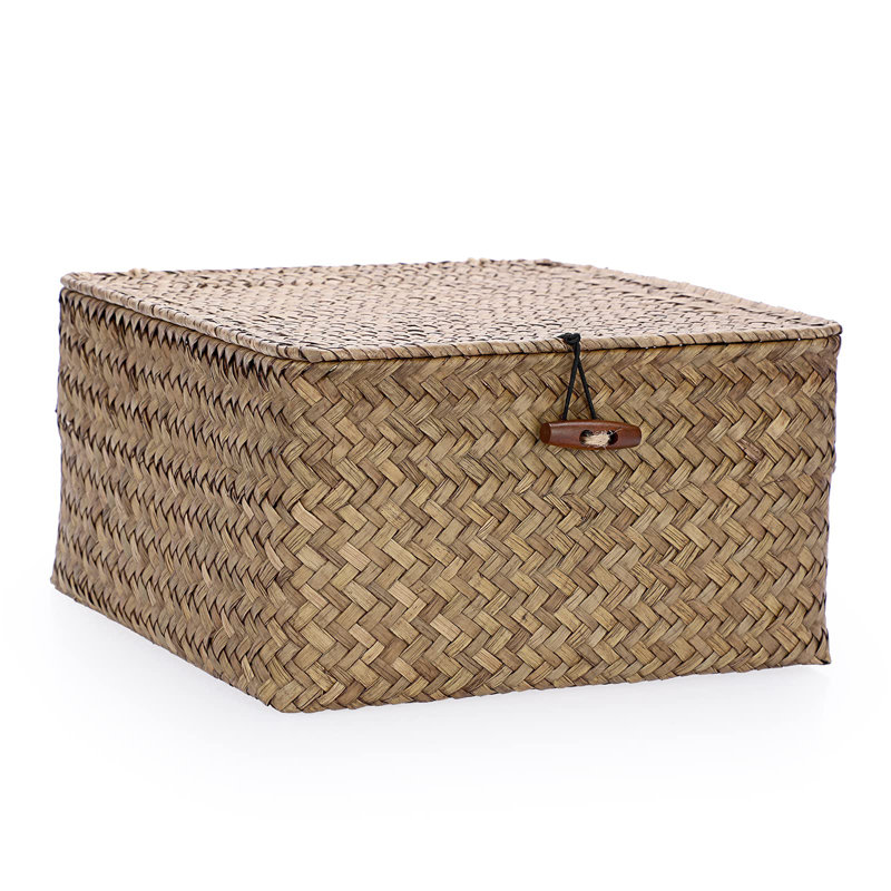 Bay Isle Home™ Seagrass Decorative Bin, 2