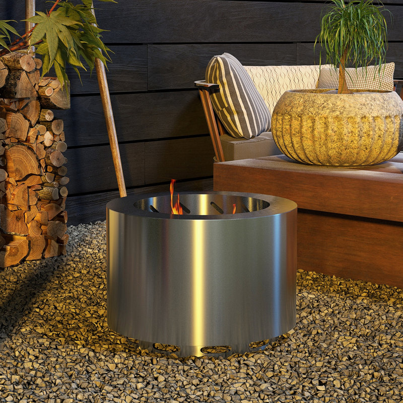 Outsunny Smokeless Fire Pit