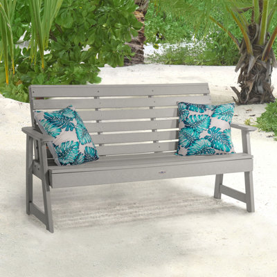 Middendorf Weather-Resistant HDPE Patio Bench