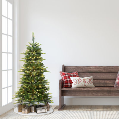 54' Lighted Fir Christmas Tree