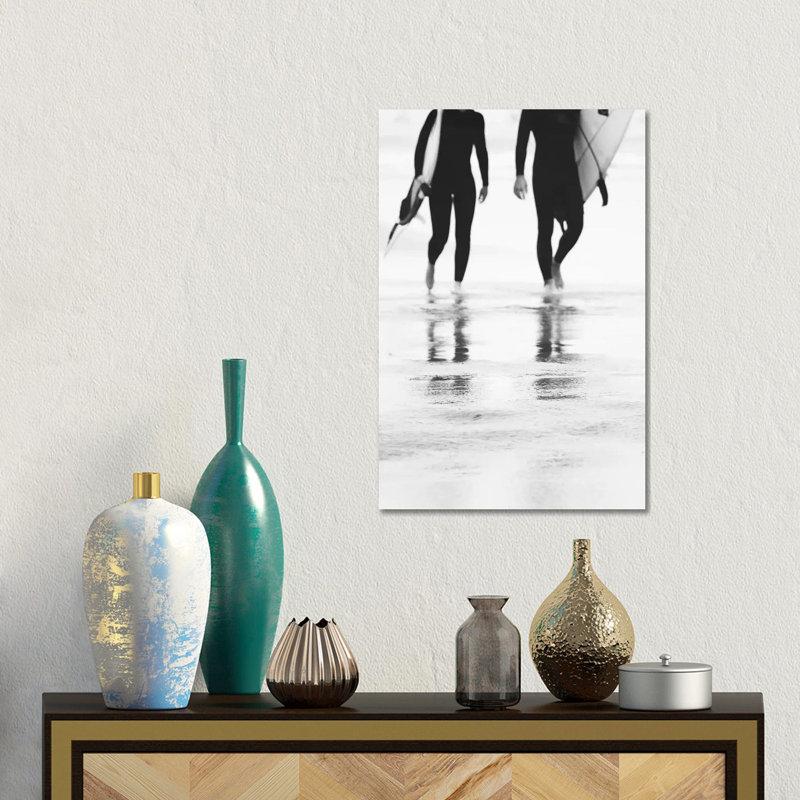 Catch A Wave III by Ingrid Beddoes - Gallery-Wrapped Canvas Giclée on Canvas, Canvas, 30.48 cm H x 45.72 cm W