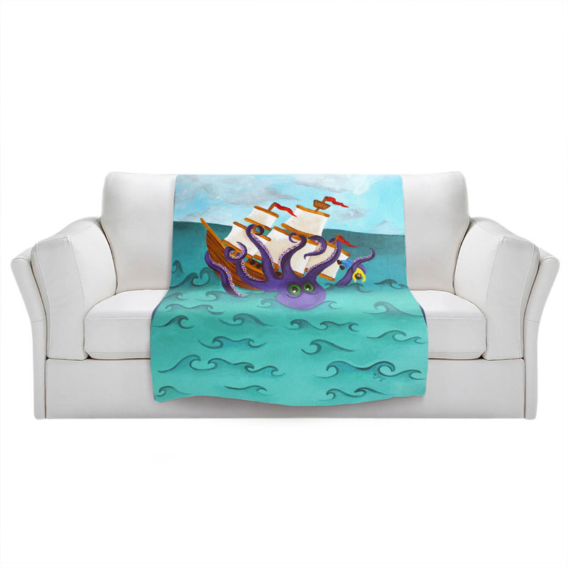  Couverture Kraken, 68 po x 80 po