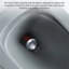 Dual-Flush Grey Silent Anti-Odour Toilet (Seat Included)