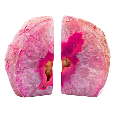 Serre-livres Eternity Agate |  Rose
