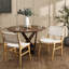 Chaise d'appoint en cuir Alston-1220696270