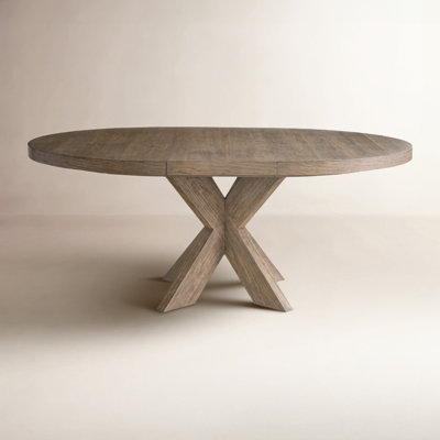 Baxley 54'' Extendable Round Dining Table