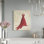 «Red Dress» par Tre Sorelle Studious - impression sur toile