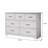 Norine 47" W Modern 6-Drawer Dresser, Wooden Storage Double Dresser Chest-1727773065