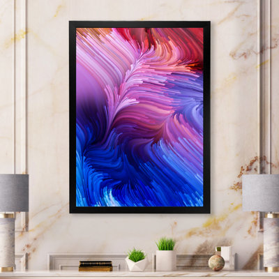 Élégance de liquide Art, art moderne sur toile