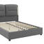 Queen Size Upholstered Hydraulic Platform Bed With Lift Up Storage And Sensor LED Lights-1293687078