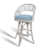 Light Blue/White Gray Frame