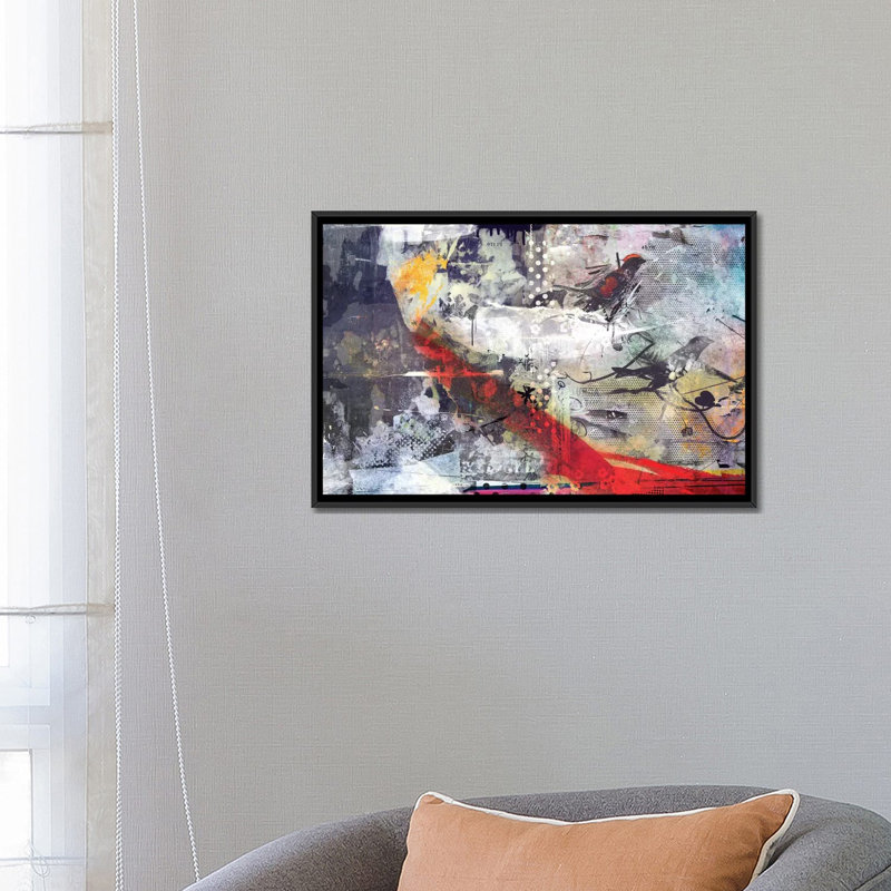 « brotherhood », impression horizontale sur toile tendue, H 18 po x l 26 po x P 1,5 po, Toile avec cadre noir, Pas de tapis