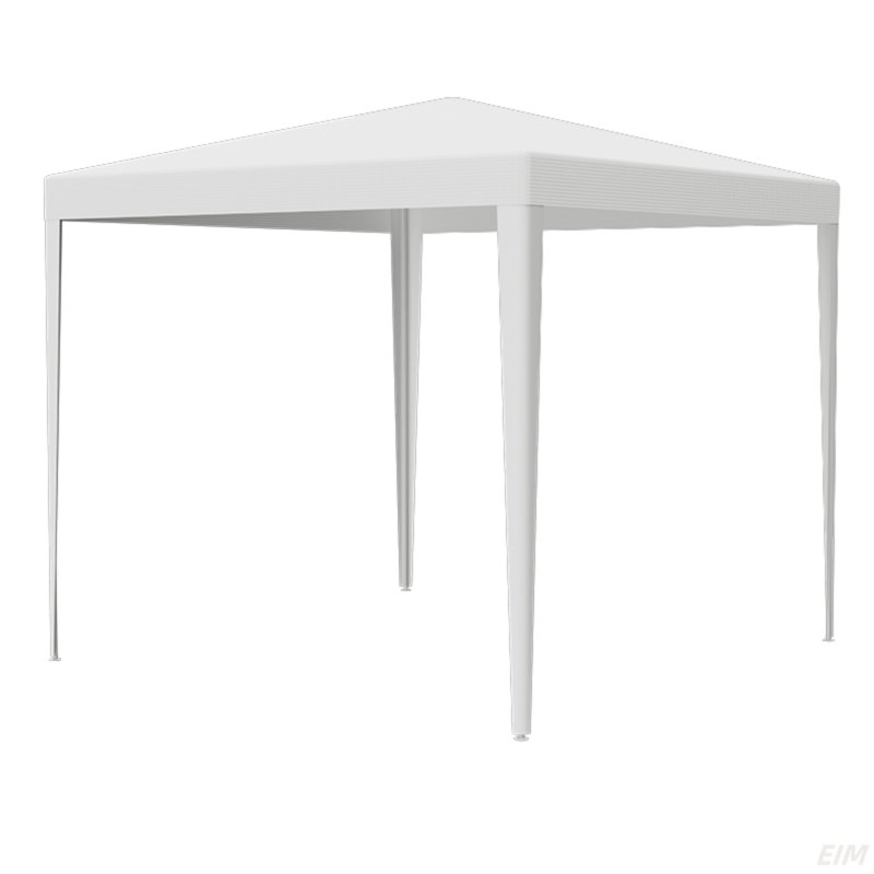 Auvent de mariage / 4 murs amovibles, Blanc