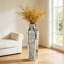 Crystal Glass Floor Vase