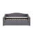 Teddy Fleece Full Upholstered Daybed with LED Lights and Trundle-1083262945