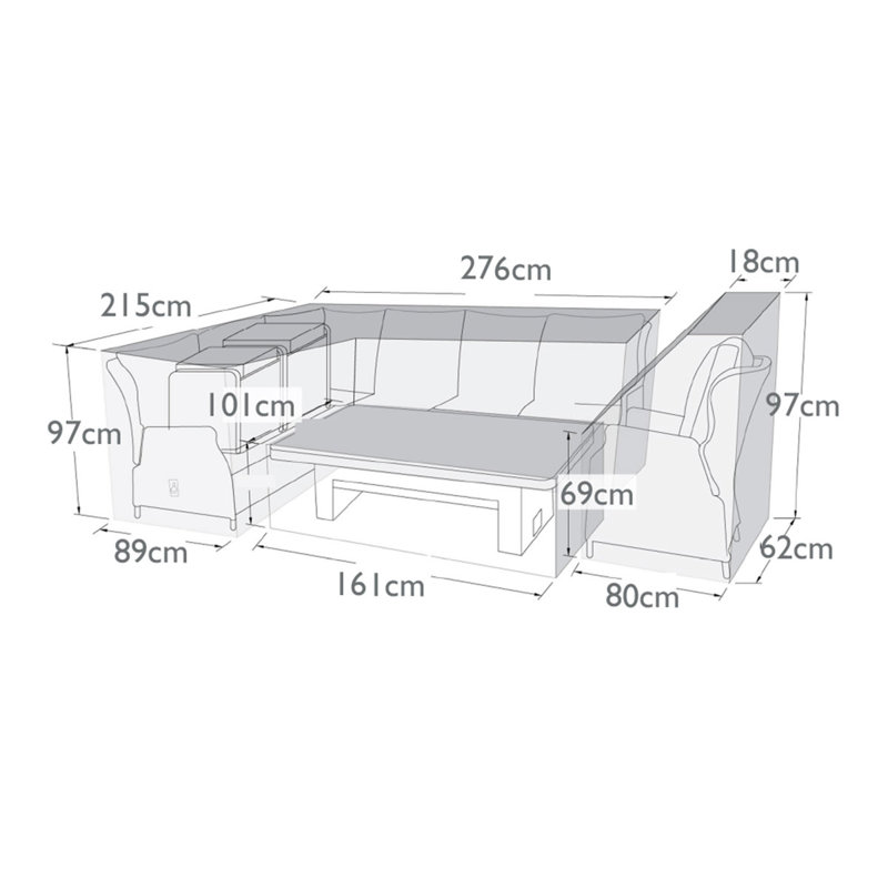 Outdoor Conversation Set Cover