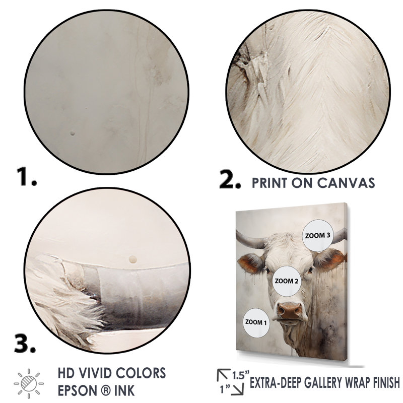 «Handsome Beige», art mural sur toile, Cadre doré simple, H 44 po x l 34 po x P 1,5 po