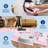 Washable Area Rug Bow Décor-284914599-284913756
