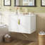 Meuble-lavabo 30 po avec lavabo en céramique-238074549