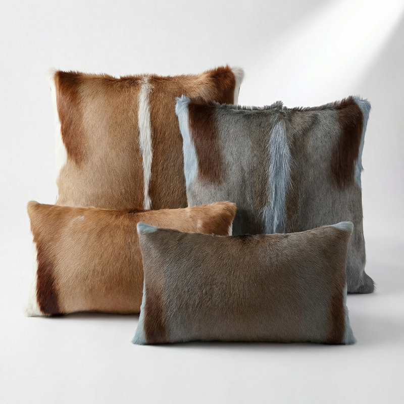 Springbok Accent Pillow by Outpost Original, Caribbean Blue, 18" x 10"