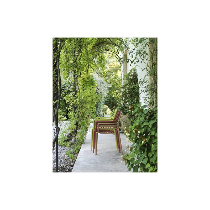 Doga Outdoor Dining Armchair, Marsala