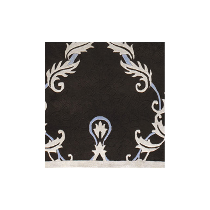 Bowersville Wool Damask Indoor Rug, Rectangle 8' x 11'