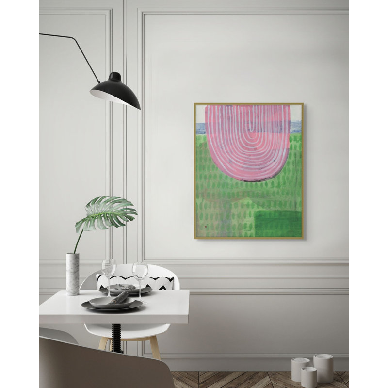 Abstract Print by David Skinner, 35.25" H x 28.25" W