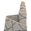 Tapis gris / bleu à motif treillis intérieur / extérieur-1163339254