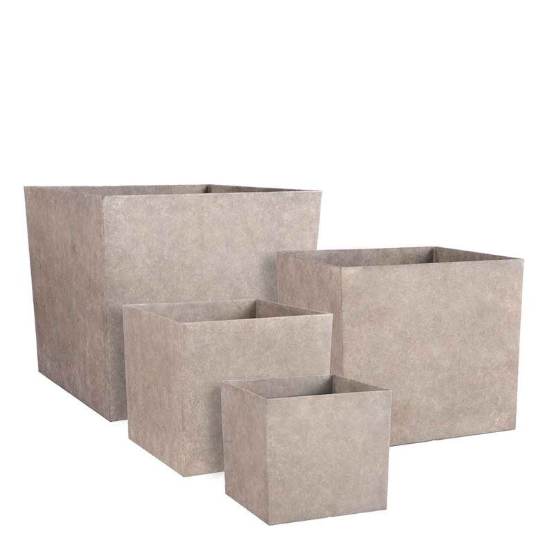 Cecilius Handmade Pot Planter, Beige