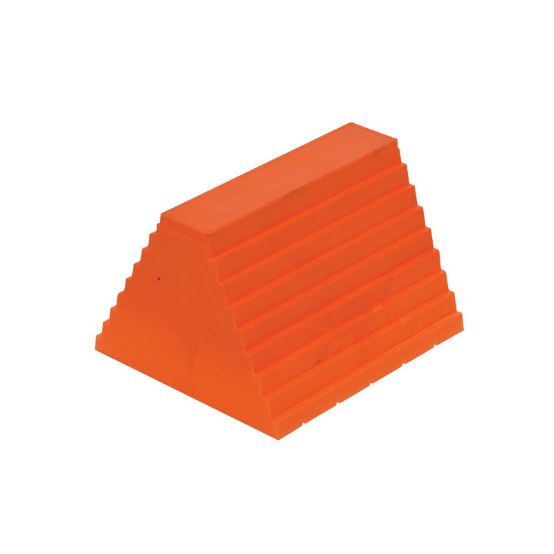 Cale de roue en uréthane Vestil URWC-8, largeur 9 1/2 x hauteur 8 x longueur 6