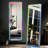 Full Length Mirror With RGB LED Light Floor Mirror Wall-Mounted, White-204512017