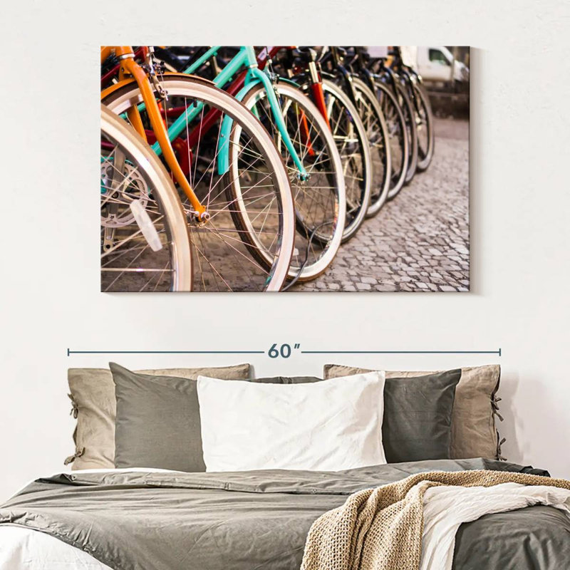 Mehar Bicycle Wheels, 34" H x 51" W