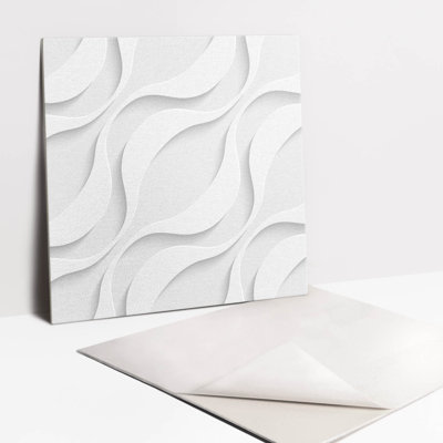 Ceolia 30 x 30 cm PVC Tile in Matte Grey