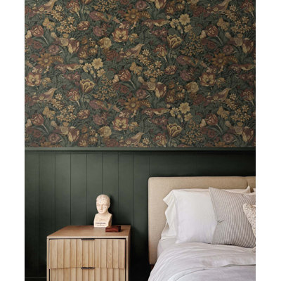 Peel & Stick Floral Roll