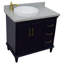 Ensemble de meuble-lavabo simple 37 po Liddington-1864710311