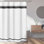 Rideau de douche simple 100% coton rayé Hotel
