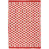 Mainsail Red Handwoven Indoor/Outdoor Rug