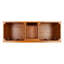60" Novak Double Bathroom Vanity Set with Rectangular Undermount Sinks-79111938-79111940-79458737