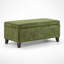 Banc de coffre ottoman avec couvercle rabattable-465905313