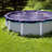 Plastic Round Inflatable Pool 1'' H x 372'' W x 372'' L