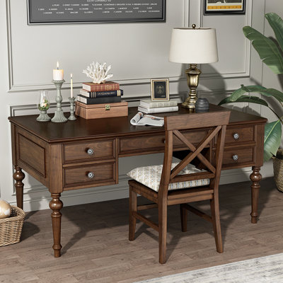 American minimalist style desk and chair set