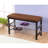 Metal Shoe Bench With Shelves