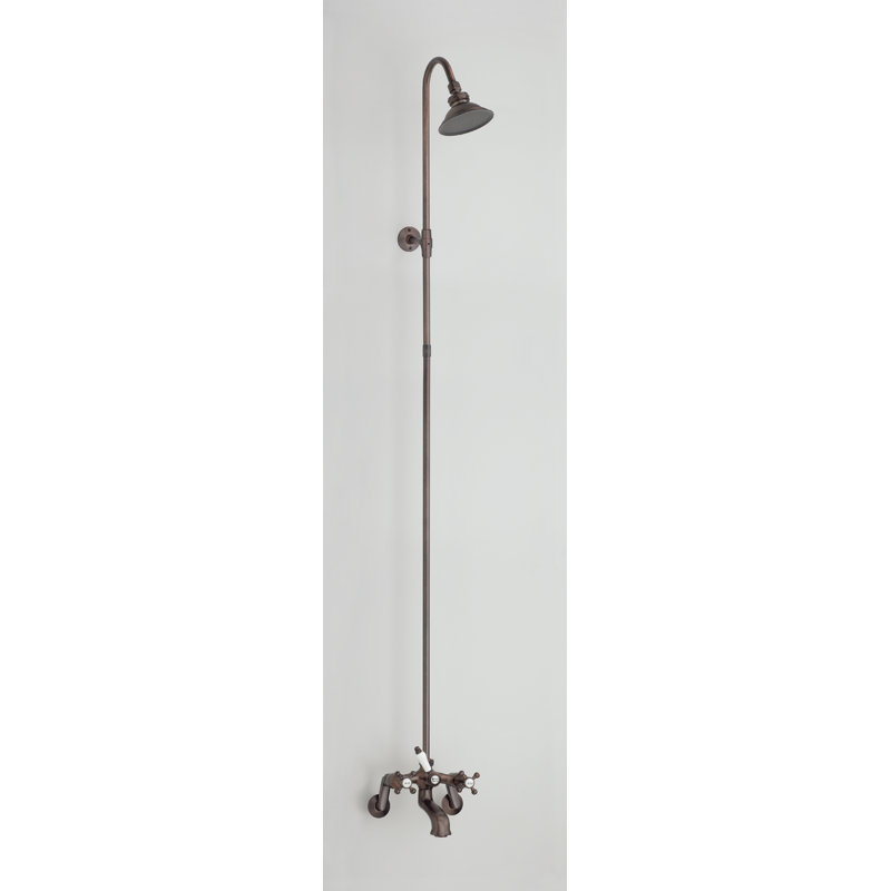 Complete Shower System with Rough in-Valve, Antique Bronze